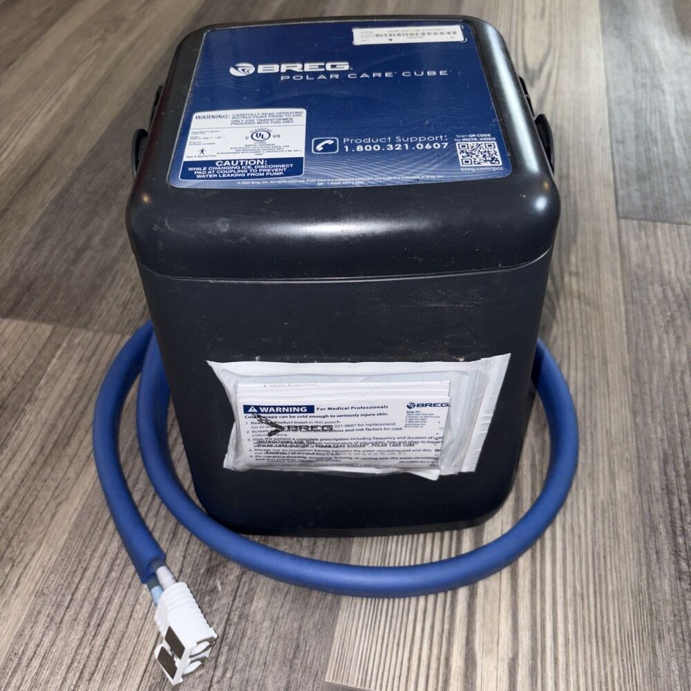 Breg Polar Care Cube Ice Therapy Cooler With Power Cord Very Good Condition